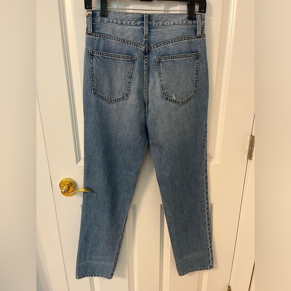 Pistola Denim NWOT Presley Distressed Relaxed Roller Jeans Medium Wash - Picture 8 of 8